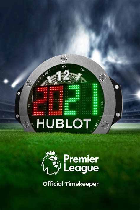 premier league hublot|Hublot to be Premier League's official timekeeper.